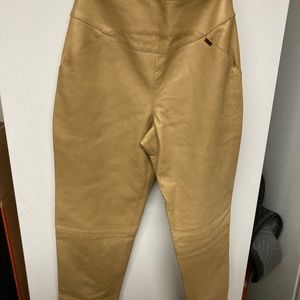 Leather / Suede Chanel pants